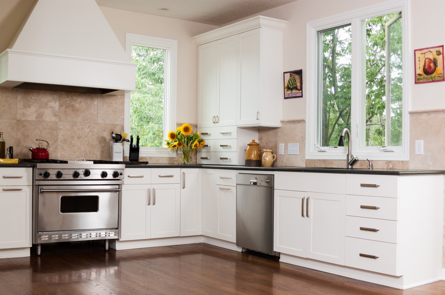 What is the most durable flooring for a home kitchen?